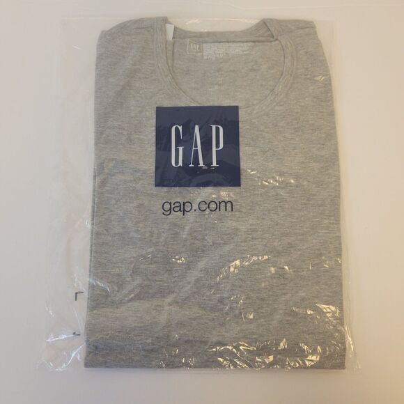 Gap Body M Seamless Gray Cotton/Lycra Women T-shirt - Picture 1 of 6